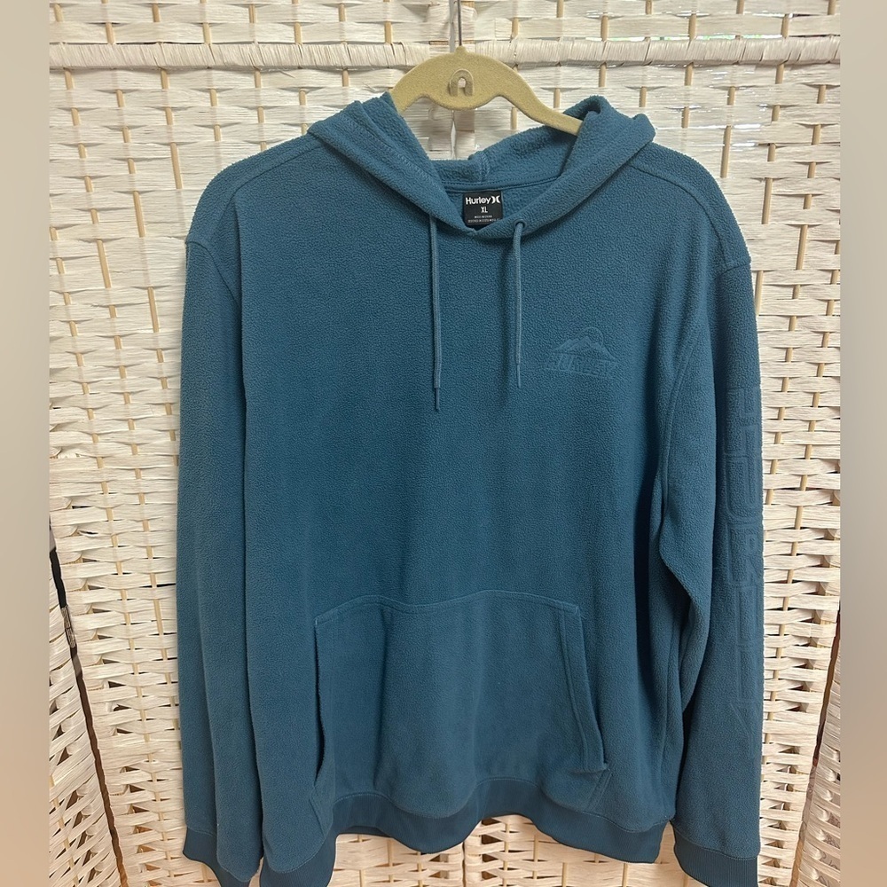 Hurley fleece pullover hoodie size xl euc